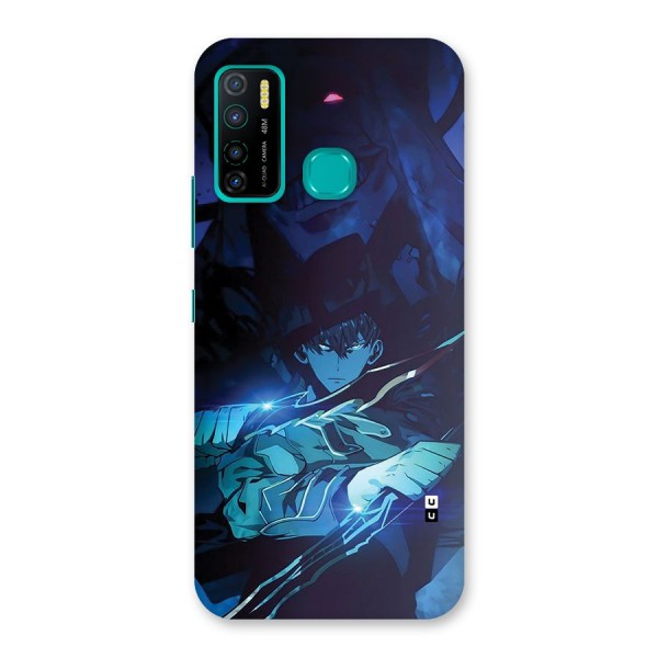 Jinwoo Fighting Mode Back Case for Infinix Hot 9 Pro