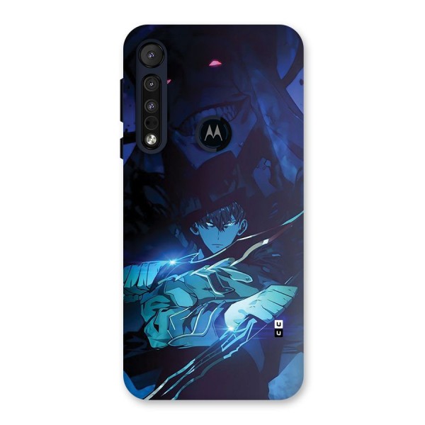 Jinwoo Fighting Mode Back Case for Motorola One Macro