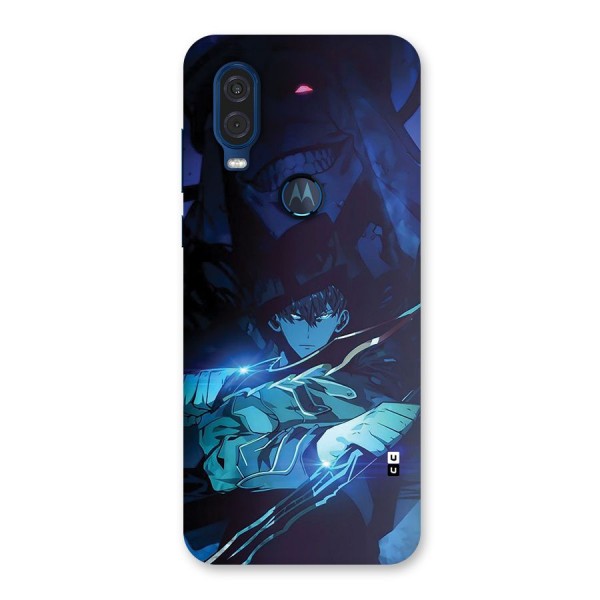 Jinwoo Fighting Mode Back Case for Motorola One Vision