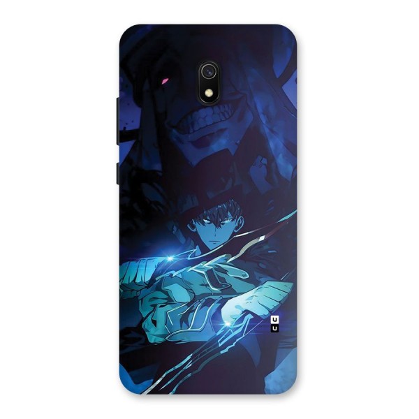 Jinwoo Fighting Mode Back Case for Redmi 8A