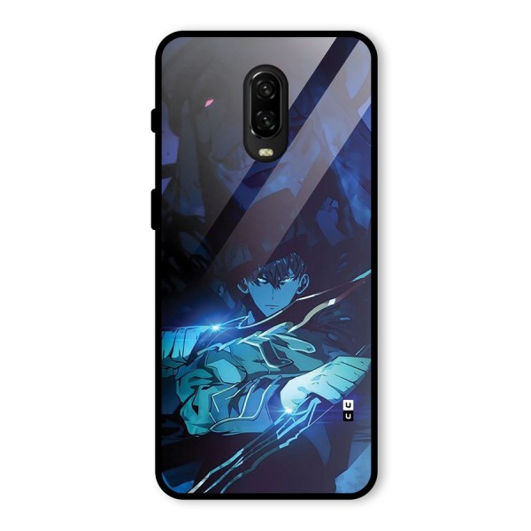 Jinwoo Fighting Mode Glass Back Case for OnePlus 6T