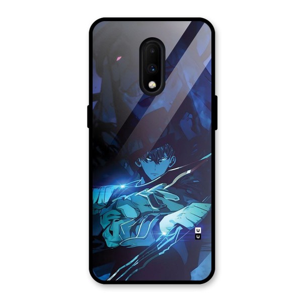 Jinwoo Fighting Mode Glass Back Case for OnePlus 7
