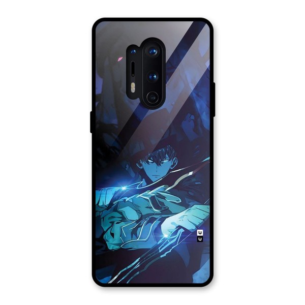 Jinwoo Fighting Mode Glass Back Case for OnePlus 8 Pro