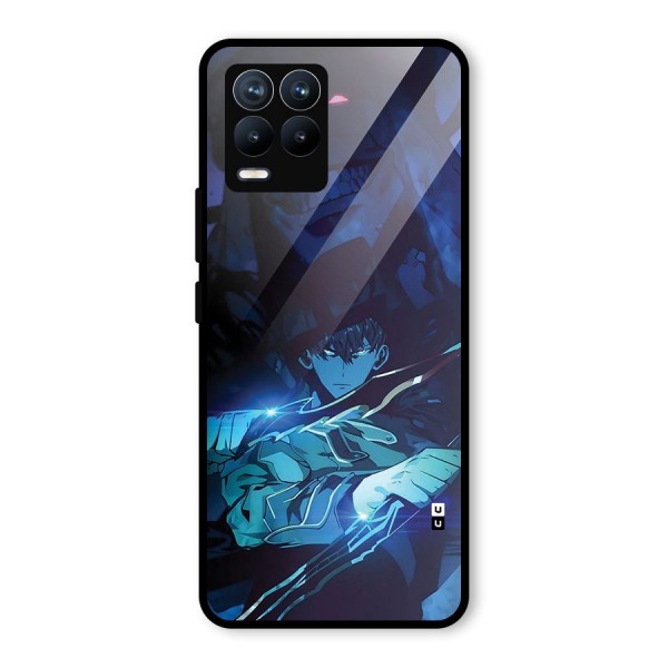 Jinwoo Fighting Mode Glass Back Case for Realme 8