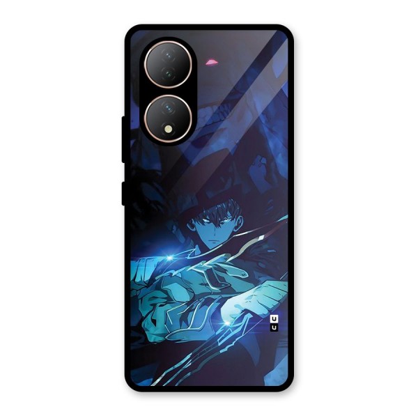 Jinwoo Fighting Mode Glass Back Case for Vivo T2