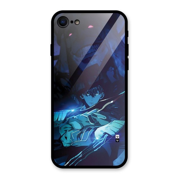 Jinwoo Fighting Mode Glass Back Case for iPhone SE 2022