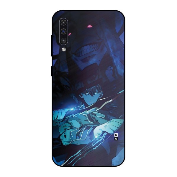 Jinwoo Fighting Mode Metal Back Case for Galaxy A30s