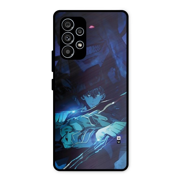 Jinwoo Fighting Mode Metal Back Case for Galaxy A53 5G