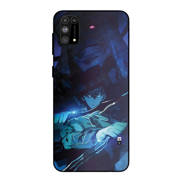 Jinwoo Fighting Mode Metal Back Case for Galaxy F41