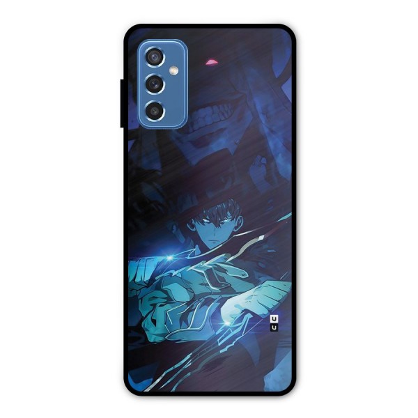 Jinwoo Fighting Mode Metal Back Case for Galaxy M52 5G