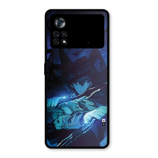 Jinwoo Fighting Mode Metal Back Case for Poco X4 Pro 5G