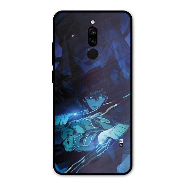 Jinwoo Fighting Mode Metal Back Case for Redmi 8