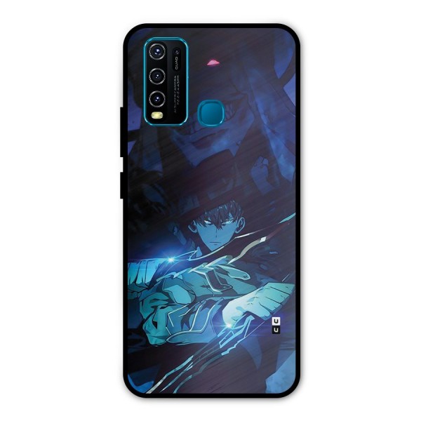 Jinwoo Fighting Mode Metal Back Case for Vivo Y50