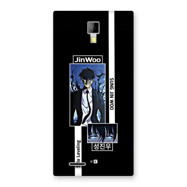 Jinwoo Sung In A Battle Form Back Case for Canvas Xpress A99