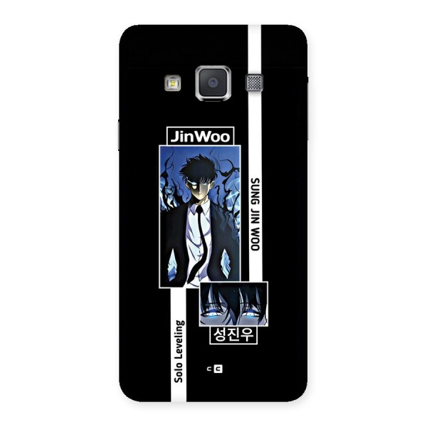 Jinwoo Sung In A Battle Form Back Case for Galaxy A3