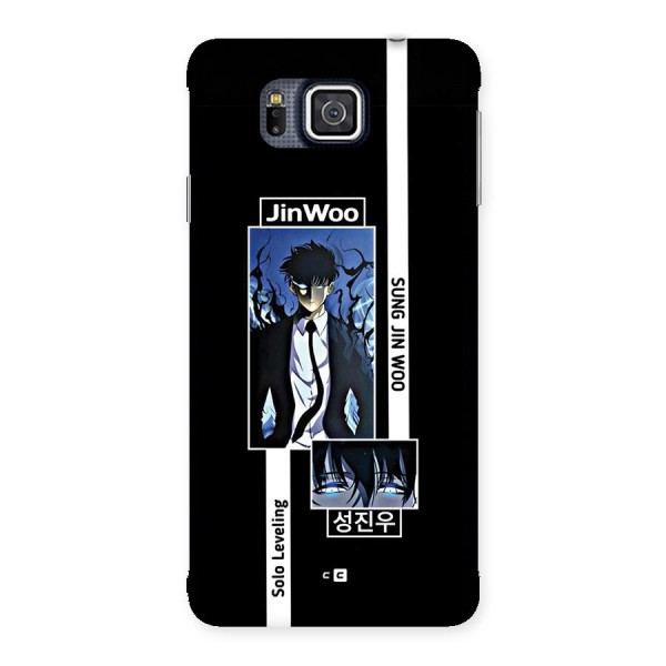 Jinwoo Sung In A Battle Form Back Case for Galaxy Alpha