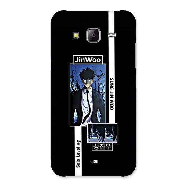 Jinwoo Sung In A Battle Form Back Case for Galaxy J5
