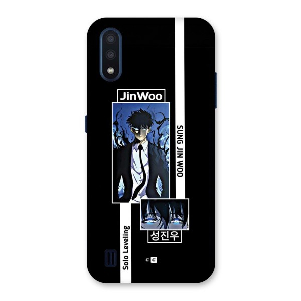 Jinwoo Sung In A Battle Form Back Case for Galaxy M01