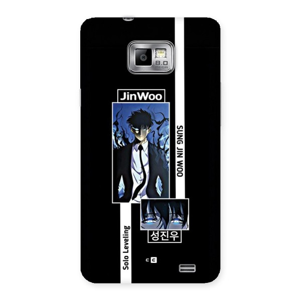 Jinwoo Sung In A Battle Form Back Case for Galaxy S2
