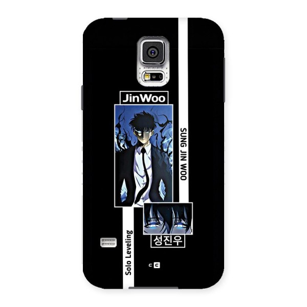 Jinwoo Sung In A Battle Form Back Case for Galaxy S5