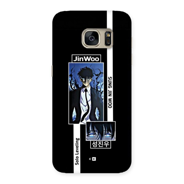 Jinwoo Sung In A Battle Form Back Case for Galaxy S7