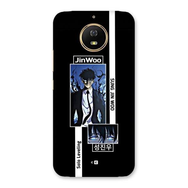 Jinwoo Sung In A Battle Form Back Case for Moto G5s