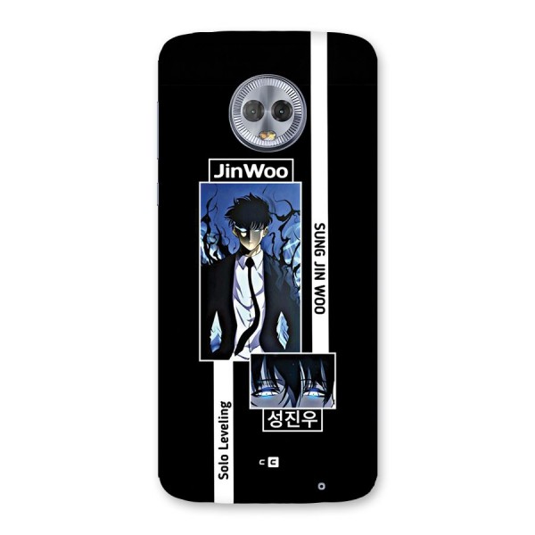 Jinwoo Sung In A Battle Form Back Case for Moto G6 Plus
