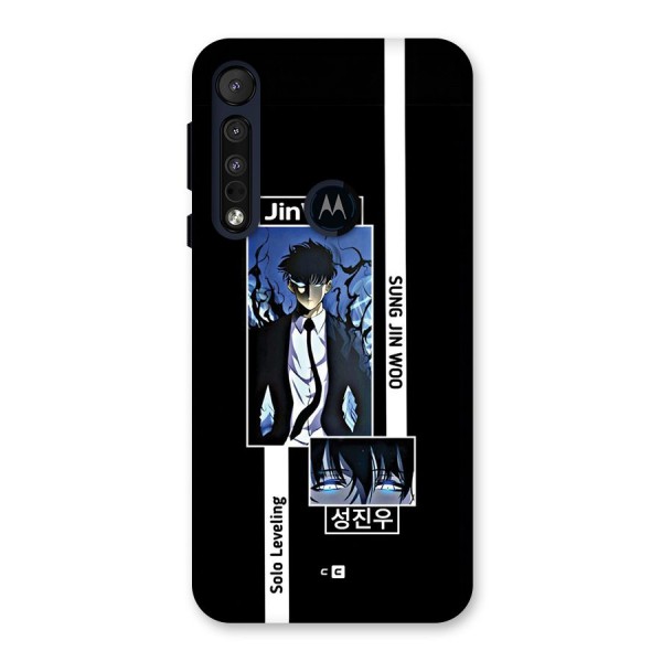 Jinwoo Sung In A Battle Form Back Case for Motorola One Macro