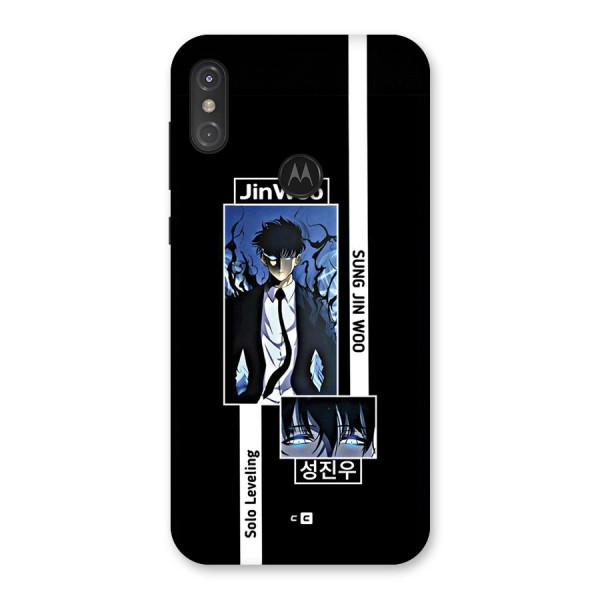 Jinwoo Sung In A Battle Form Back Case for Motorola One Power