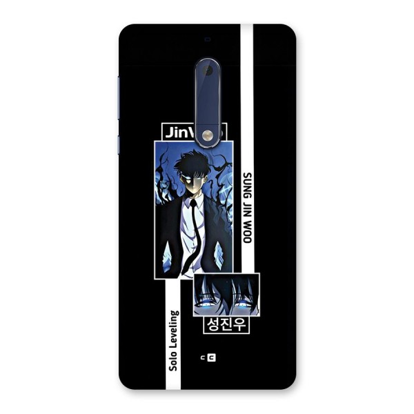 Jinwoo Sung In A Battle Form Back Case for Nokia 5