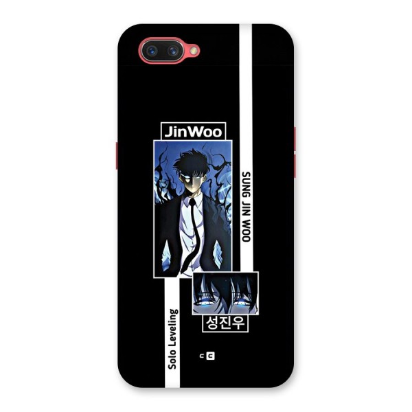 Jinwoo Sung In A Battle Form Back Case for Oppo A3s