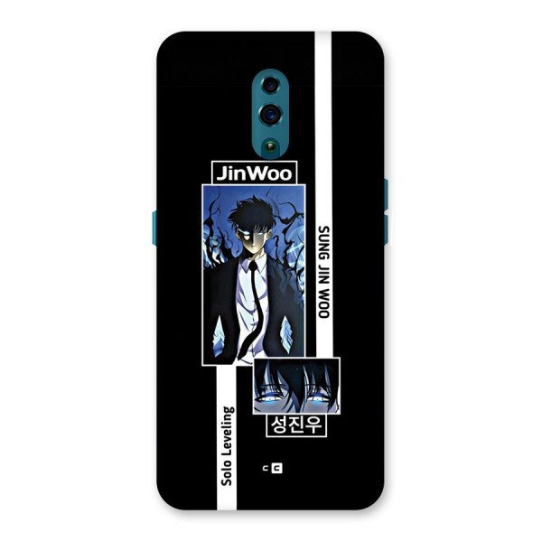 Jinwoo Sung In A Battle Form Back Case for Oppo Reno