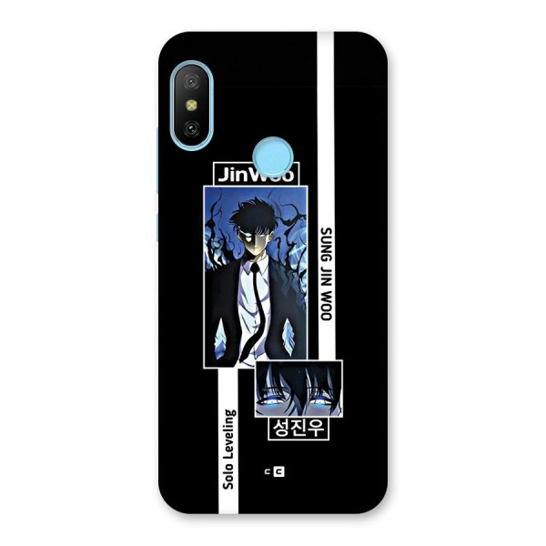 Jinwoo Sung In A Battle Form Back Case for Redmi 6 Pro