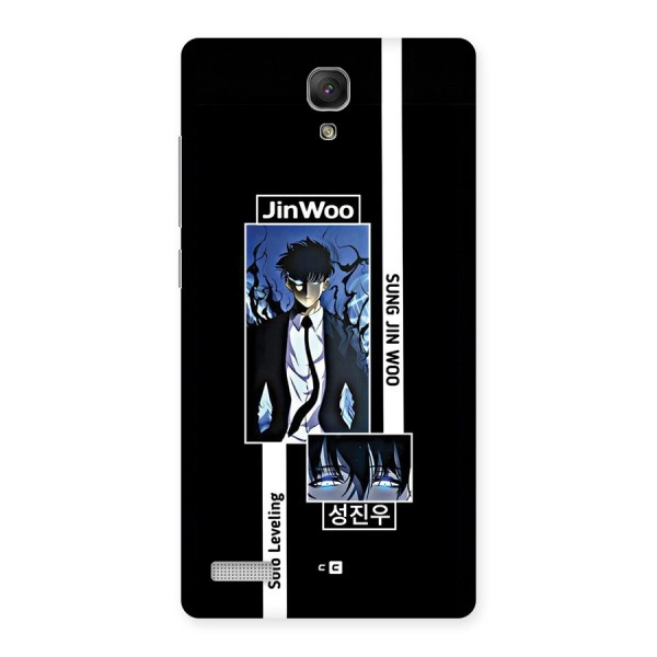 Jinwoo Sung In A Battle Form Back Case for Redmi Note