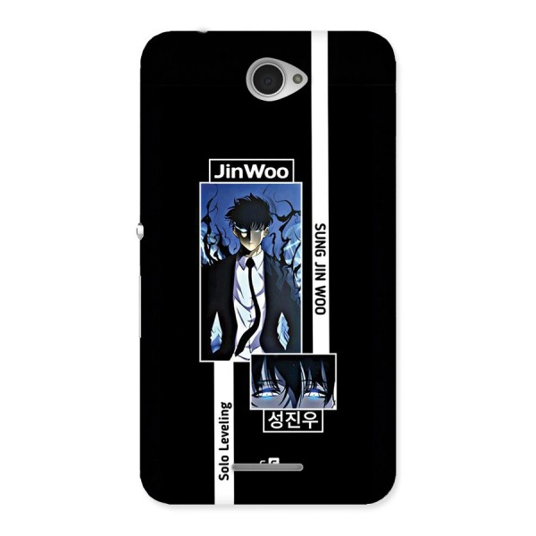 Jinwoo Sung In A Battle Form Back Case for Xperia E4