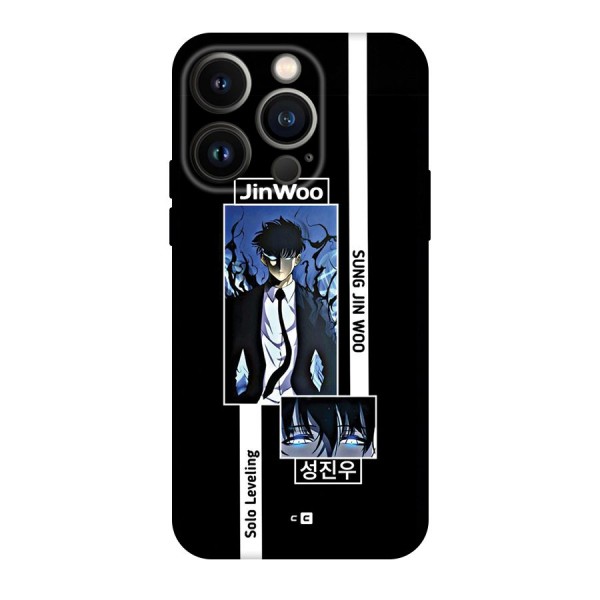 Jinwoo Sung In A Battle Form Back Case for iPhone 14 Pro