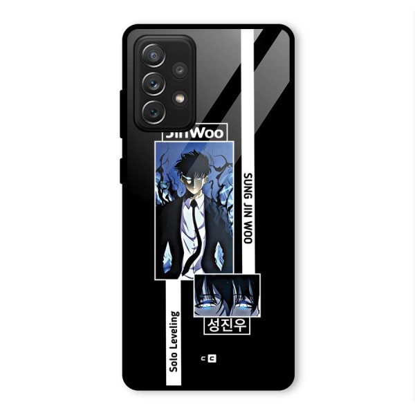 Jinwoo Sung In A Battle Form Glass Back Case for Galaxy A72