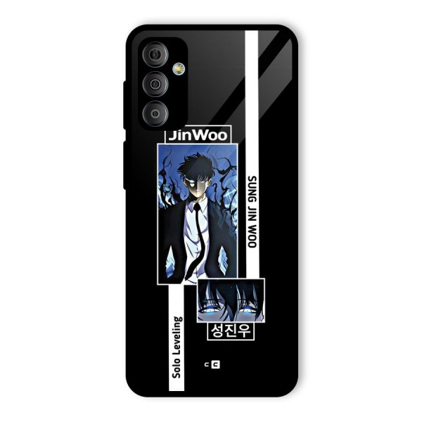Jinwoo Sung In A Battle Form Glass Back Case for Galaxy F23