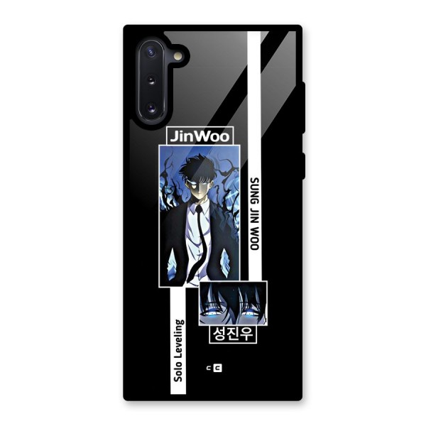 Jinwoo Sung In A Battle Form Glass Back Case for Galaxy Note 10