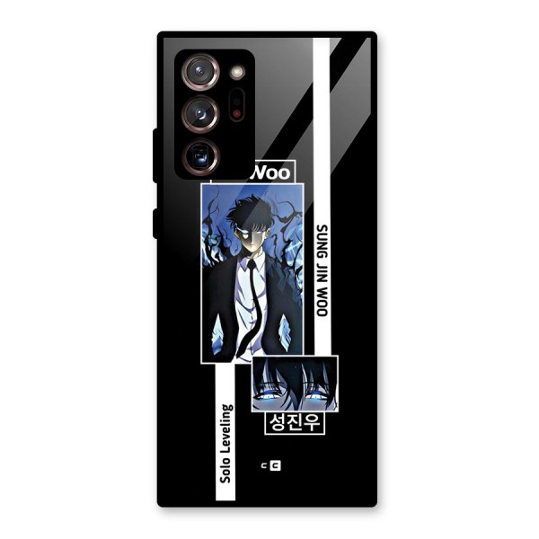 Jinwoo Sung In A Battle Form Glass Back Case for Galaxy Note 20 Ultra 5G