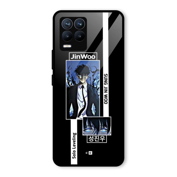 Jinwoo Sung In A Battle Form Glass Back Case for Realme 8 Pro