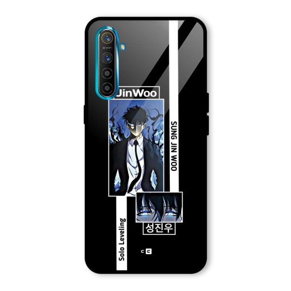 Jinwoo Sung In A Battle Form Glass Back Case for Realme X2