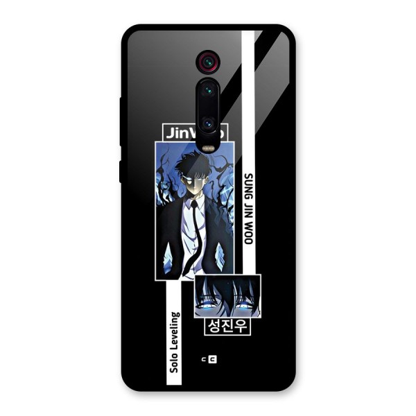 Jinwoo Sung In A Battle Form Glass Back Case for Redmi K20 Pro