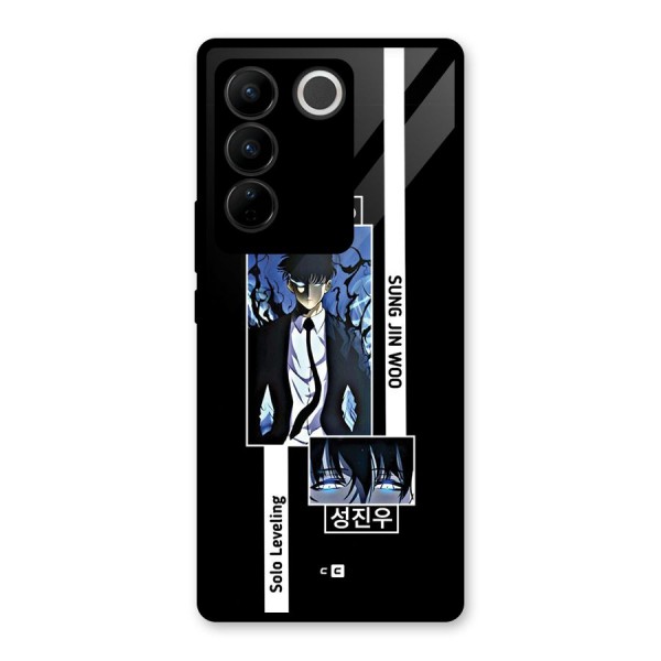 Jinwoo Sung In A Battle Form Glass Back Case for Vivo V27