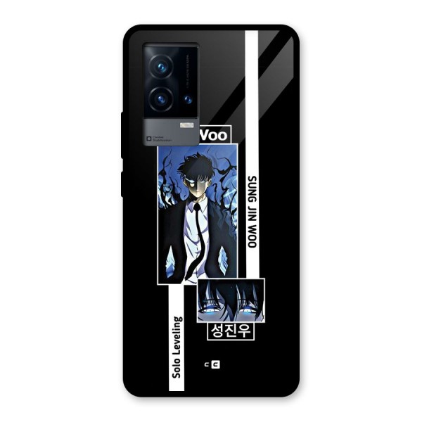 Jinwoo Sung In A Battle Form Glass Back Case for iQOO 9 5G