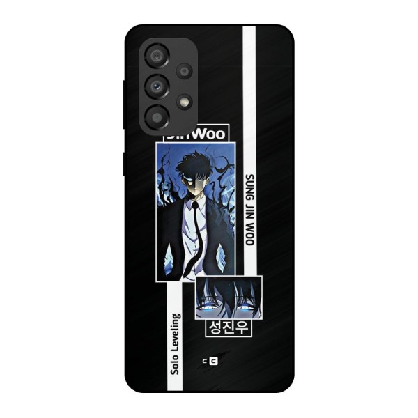 Jinwoo Sung In A Battle Form Metal Back Case for Galaxy A33 5G