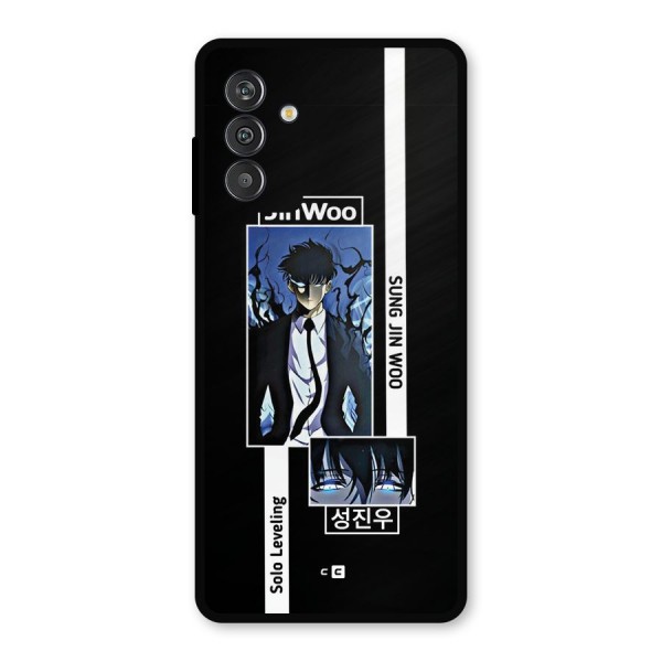 Jinwoo Sung In A Battle Form Metal Back Case for Galaxy M14 5G