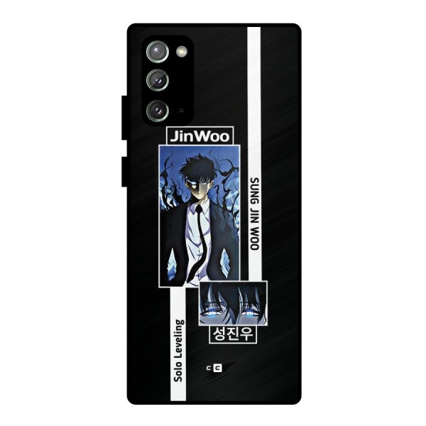 Jinwoo Sung In A Battle Form Metal Back Case for Galaxy Note 20