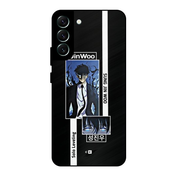 Jinwoo Sung In A Battle Form Metal Back Case for Galaxy S22 Plus 5G