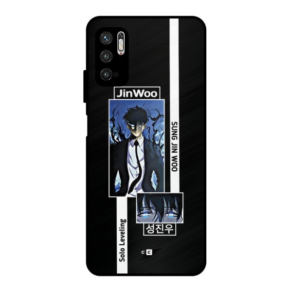 Jinwoo Sung In A Battle Form Metal Back Case for Poco M3 Pro 5G